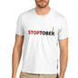 Mens Stoptober Quit Smoking T-Shirt