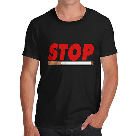 Mens Stop Smoking T-Shirt