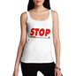 Womens Stop Smoking Tank Top