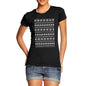 Womens Bells And Snowflake Print T-Shirt