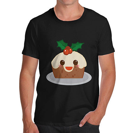 Mens Christmas Pudding T-Shirt