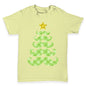 Moustache Christmas Tree Baby Toddler T-Shirt