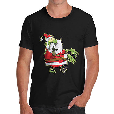 Mens Zombie Santa T-Shirt