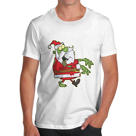Mens Zombie Santa T-Shirt