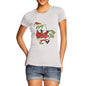 Womens Zombie Santa T-Shirt