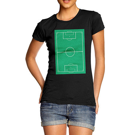 Womens Football Field T-Shirt