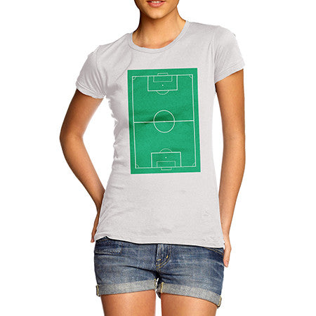 Womens Football Field T-Shirt