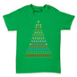 Pixel Christmas Tree Baby Toddler T-Shirt