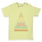 Pixel Christmas Tree Baby Toddler T-Shirt