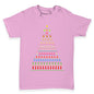 Pixel Christmas Tree Baby Toddler T-Shirt