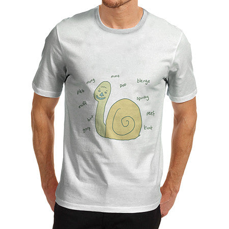 Mens Happy Snail T-Shirt