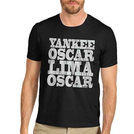 Mens Yankee Oscar Lima Oscar T-Shirt