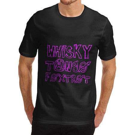 Mens Whiskey Tango Foxtrot T-Shirt
