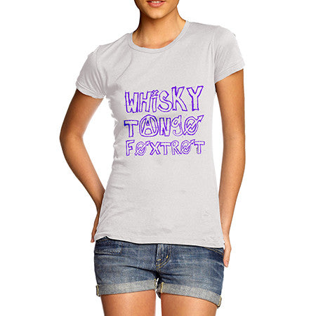 Womens Whiskey Tango Foxtrot T-Shirt