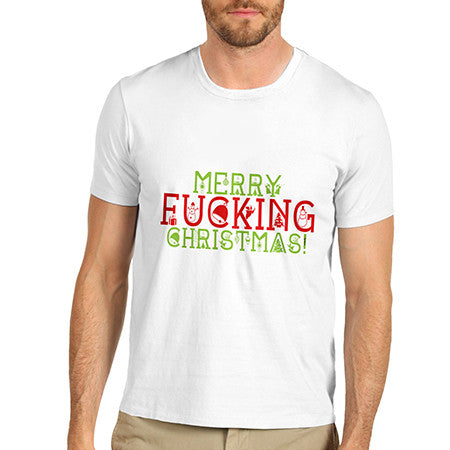 Mens Merry F*cking Christmas T-Shirt