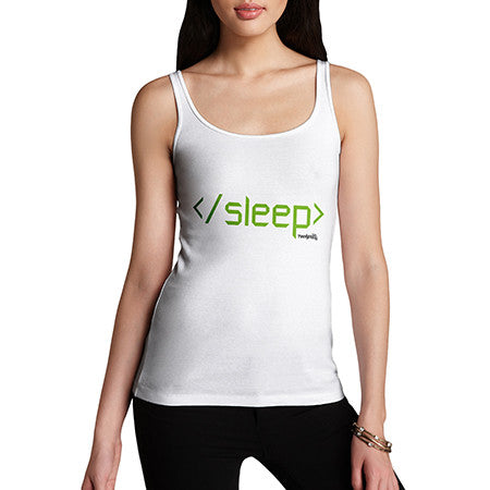 Womens Sleep Code Tank Top