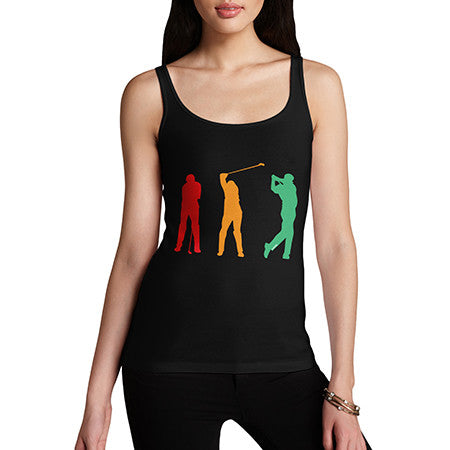 Womens The Perfect Golf Swing Tank Top