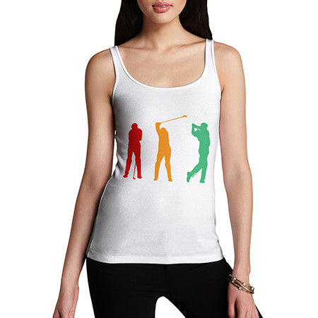 Womens The Perfect Golf Swing Tank Top
