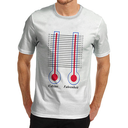 Mens Celsius & Fahrenheit T-Shirt