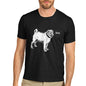 Mens Foul Mouth Pug T-Shirt