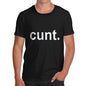 Mens CUNT Female Genitalia T-Shirt