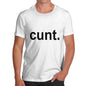 Mens CUNT Female Genitalia T-Shirt