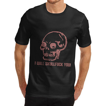 Mens Skull F*ck You T-Shirt