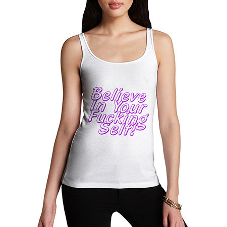 Womens Believe In Yourself Tank Top