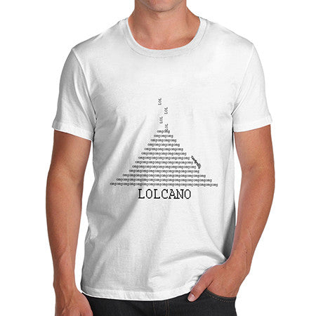 Mens LOLcano T-Shirt