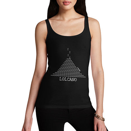 Womens LOLcano Tank Top