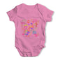 Doodle Stamps Baby Grow Bodysuit