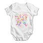 Doodle Stamps Baby Grow Bodysuit