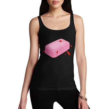 Womens Blood Soap Tank Top