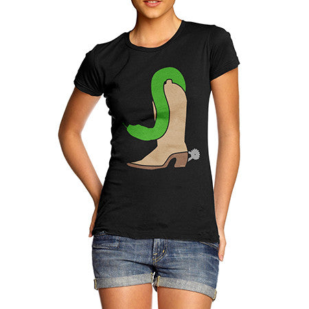 Womens There's A Snake In My Boot T-Shirt