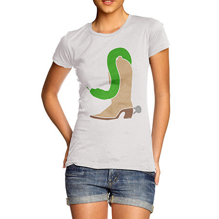 Womens There's A Snake In My Boot T-Shirt