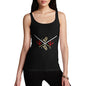 Womens Samurai Snake Katana Tank Top