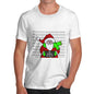 Mens Santa Mugshot T-Shirt