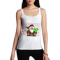 Womens Santa Mugshot Tank Top