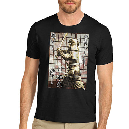 Mens Japanese Golden Samurai T-Shirt