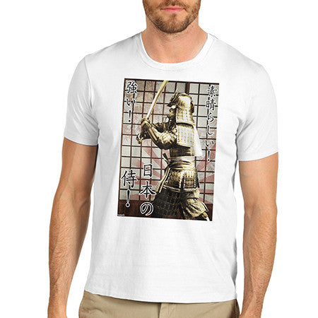 Mens Japanese Golden Samurai T-Shirt