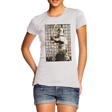 Womens Japanese Golden Samurai T-Shirt