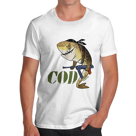 Mens COD Black Ops Private Fish T-Shirt