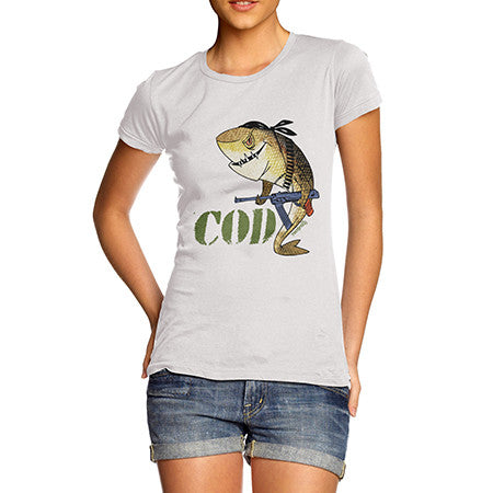 Womens COD Black Ops Private Fish T-Shirt