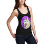 Womens Googly Eyes Dog Tank Top