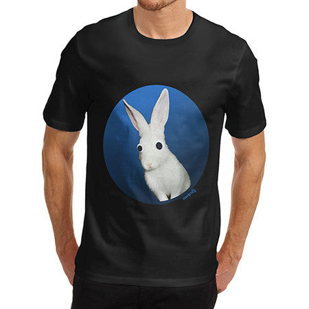 Mens Googly Eyes Bunny T-Shirt