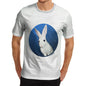 Mens Googly Eyes Bunny T-Shirt