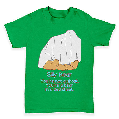 Silly Ghost Bear Baby Toddler T-Shirt