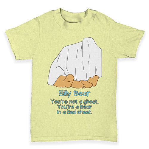 Silly Ghost Bear Baby Toddler T-Shirt