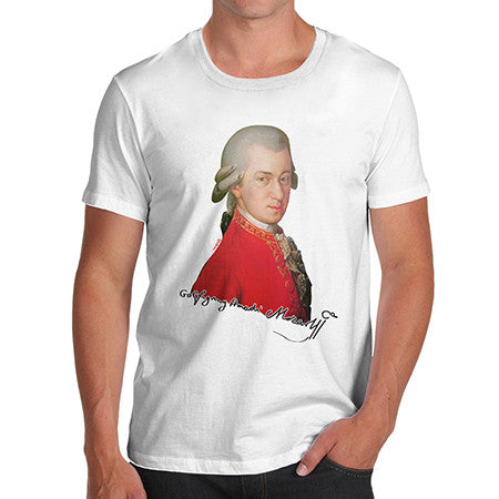 Mens Mozart Autograph T-Shirt