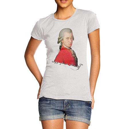 Womens Mozart Autograph T-Shirt